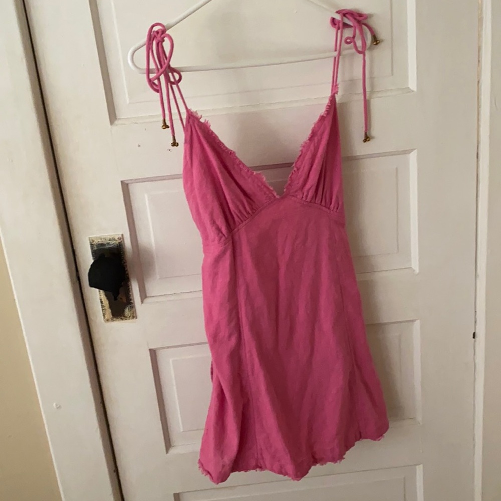 Free people pink dress!